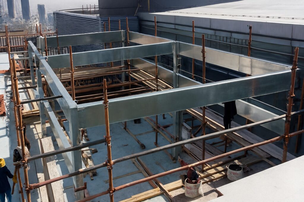 Steel Structure Fabrication & Warehouses & Pergolas Projects 5 Pergola2